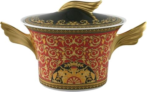 rutherford versace medusa soup tureen|Versace by Rosenthal Medusa d'Or Soup Tureen .